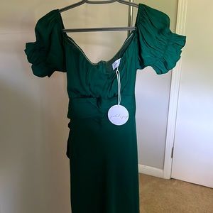 Petal and Pup green dress